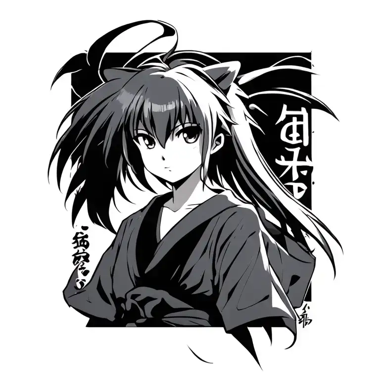 inuyasha tattoo design idea