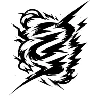 LIGHTNING BOLT tattoo design idea