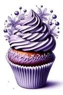 cupcake design tattoo design idea