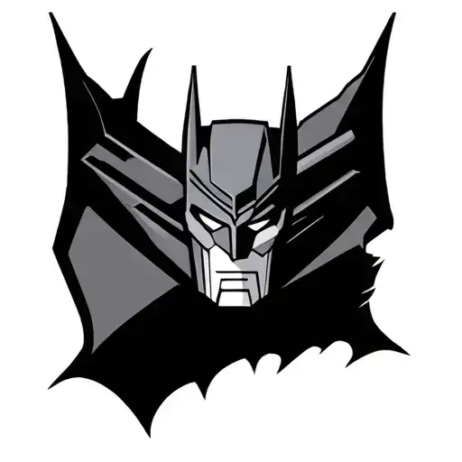 associated with the Batman logo (2008) and the transformer logo but that would be both tattoo design idea
