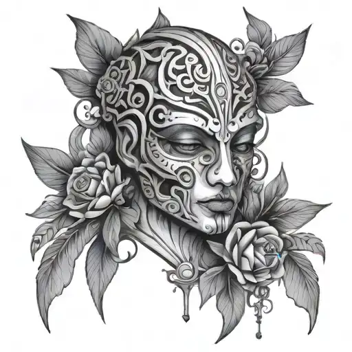 Silence tattoo design idea