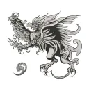 Babylon tattoo design idea