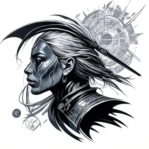 Fifth Element tattoo design idea