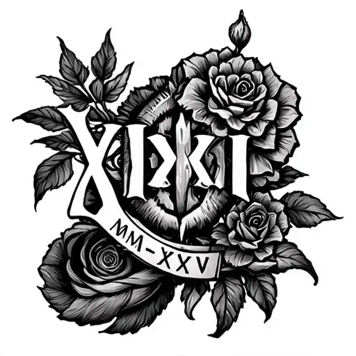 XXVI IX MMXXV tattoo design tattoo design idea