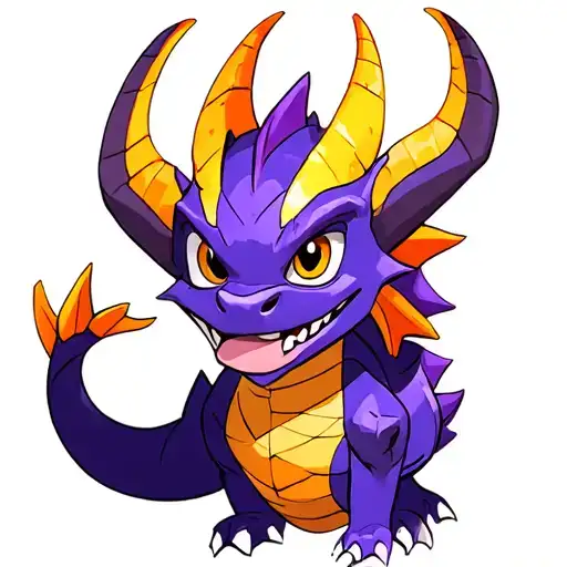 Spyro tattoo design idea