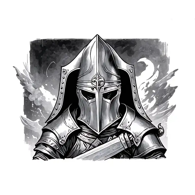Templar Knights tattoo design idea