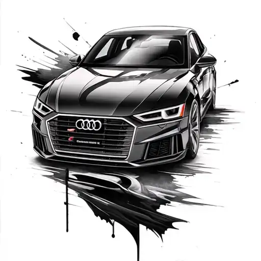 Audi tattoo design idea