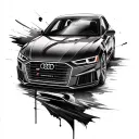 Audi tattoo design idea