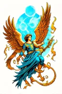 7 Archangels tattoo design idea