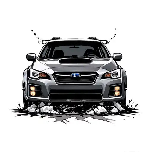 Subaru tattoo design idea