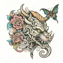 central cee tattoo mind tattoo design idea