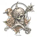 central cee tattoo mind tattoo design idea