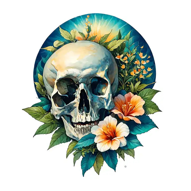 july cancer nature inspired tattoo tattoo design idea