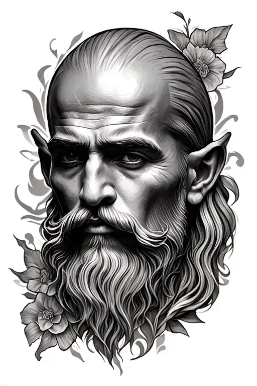 baba tattoo design idea