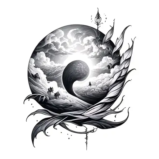 7 Days Of Creation tattoo design idea