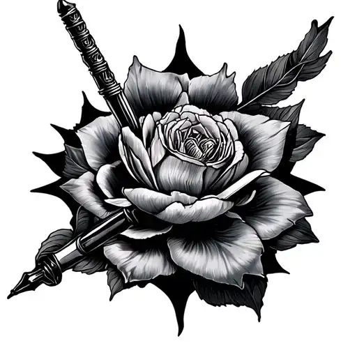 Sobriety tattoo design idea
