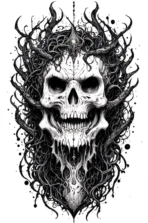 Sin Of Wrath tattoo design idea