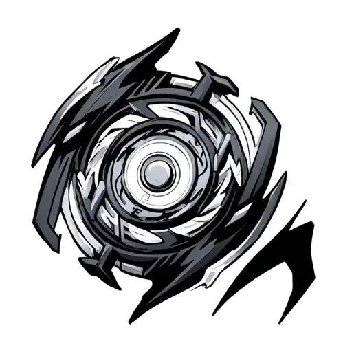 beyblade tattoo design idea