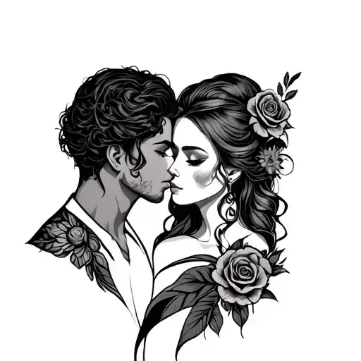 soul mate tattoo design idea