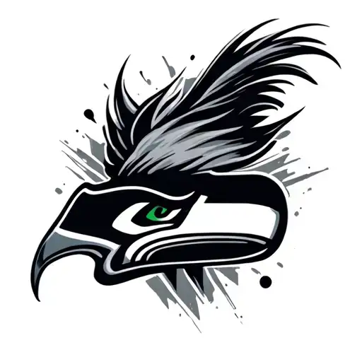 seahawks tattoo design idea