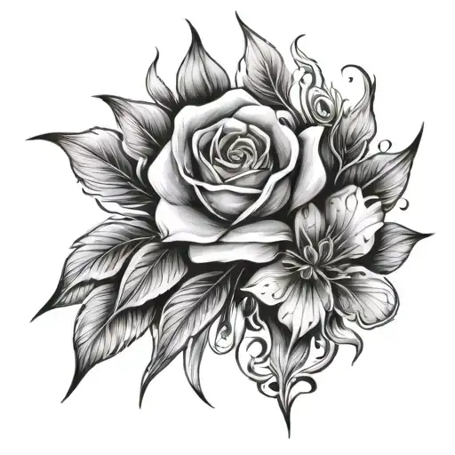 new beginnings strength tattoo design idea