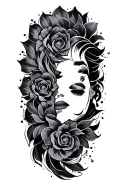 808 tattoo design idea