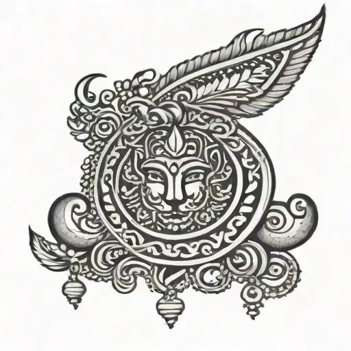 punjabi tattoo design idea