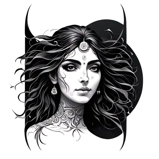 Kundalini tattoo design idea