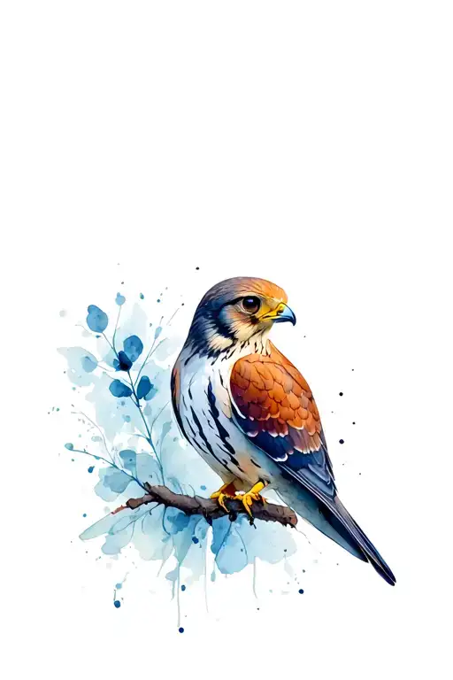 Kestrel tattoo design idea