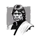 luke skywalker tattoo design idea