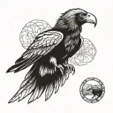 Andean condor tattoo design idea