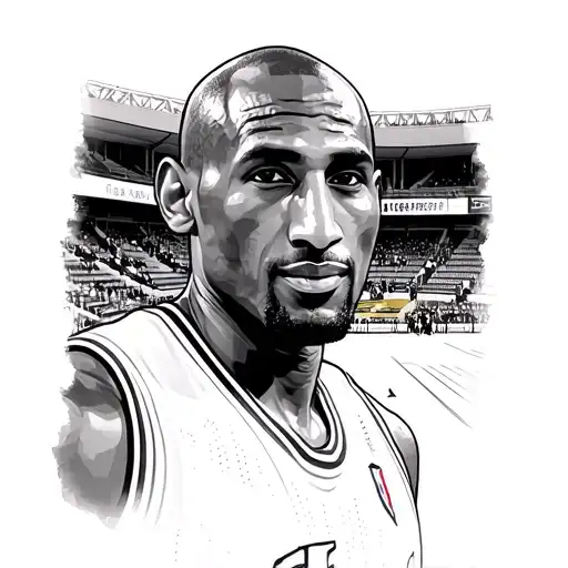 Kobe Bryant outside arrowhead stadium tattoo design idea