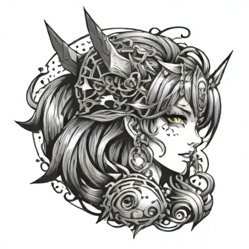 popular anime manga flash tattoo design tattoo design idea