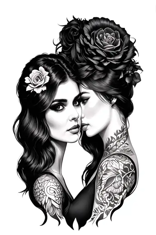 Gemma & Sophia tattoo design idea