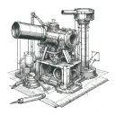 civil engineering tools tattoo design idea