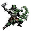 fighting irish tattoo design idea