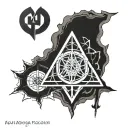 god symbol in alchemy tattoo design idea