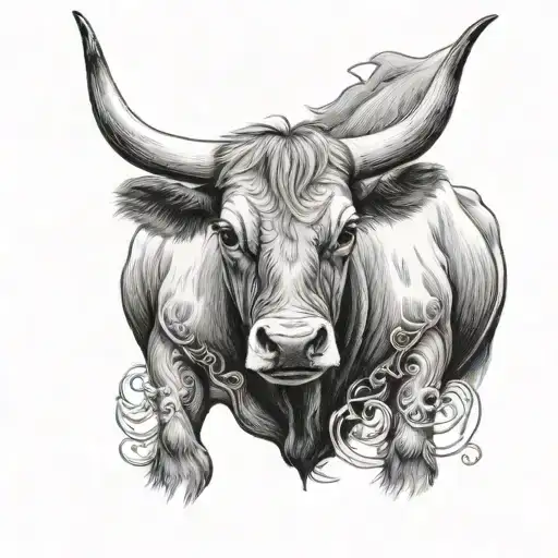 ut longhorn tattoo design idea