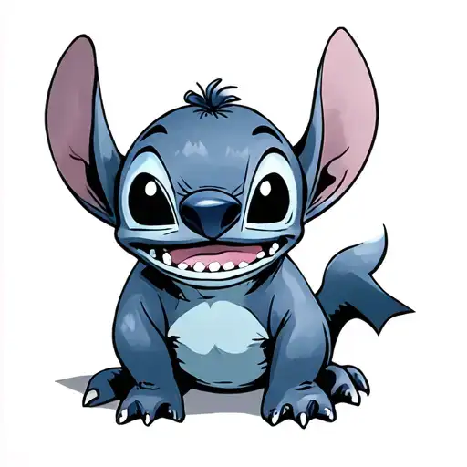 Lilo Stitch tattoo design idea
