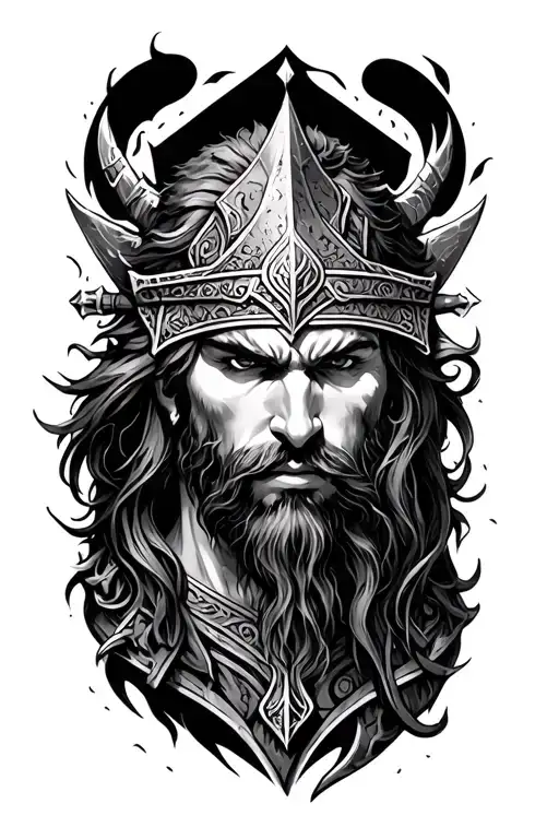 Filler Norse Mythology tattoo design idea