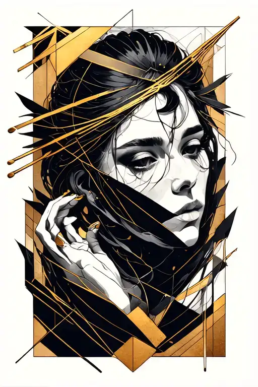 Freedom from addiction kintsugi tattoo tattoo design idea