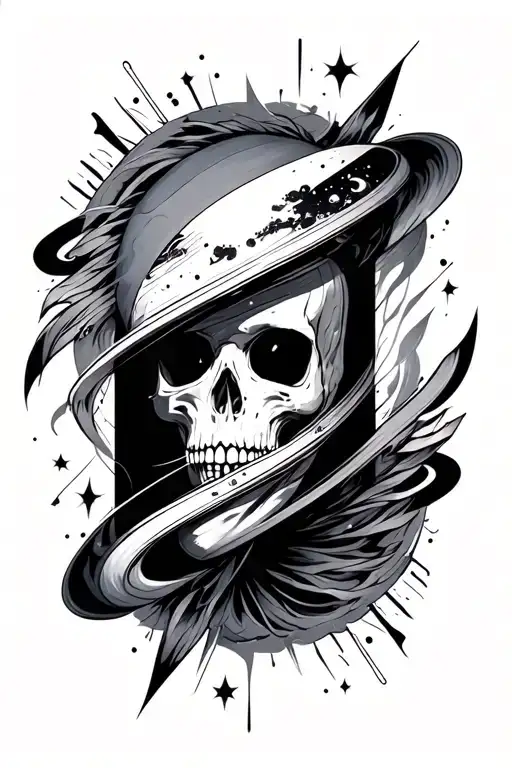 Filler Space tattoo design idea