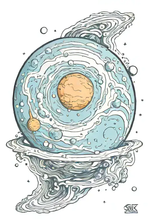 how insignificant we are pale blue dot sola system galaxies stars space eternal expanse tattoo design idea