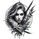 Solo Leveling tattoo design idea
