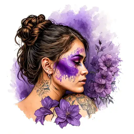 domestic violence survivor tattoo design idea