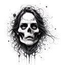 Schizophrenia tattoo design idea