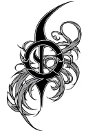 strength symbol tattoo design idea