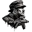 Communist tattoo design idea