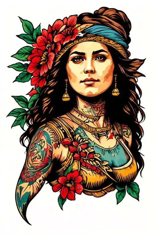 a tattoo of a survivor, warrior, someone who was raped twice had a stroke lost her brother at a young age and beat the o tattoo design idea