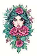 Amaranth tattoo design idea